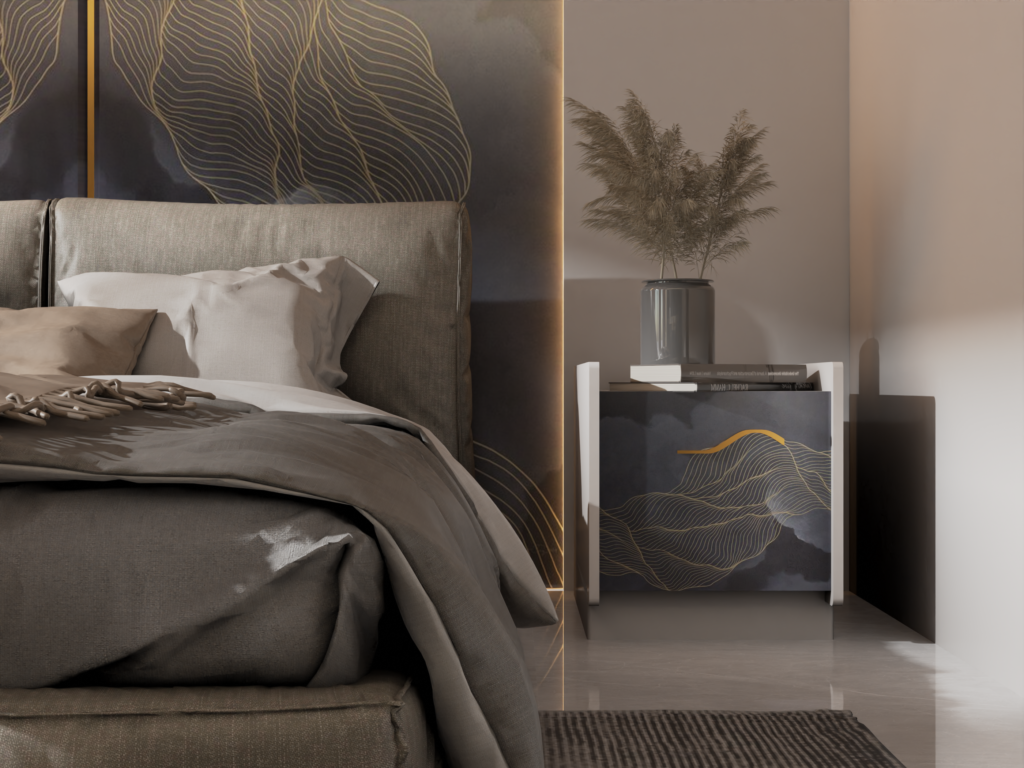 bed room interior